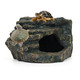 Aquazoo Aquarium Decor Mountain View Stone Ornament Premium Landscape Fish Tank Decorations Fish Tank Accessories Ideal For Betta Snails Turtle Hiding Playing Basking And Resting Spots