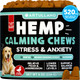 Artullano (2 Pack) Hemp Hip And Joint Supplement For Dogs - Glucosamine For Dogs Joint Pain Relief - Chews With Chondroitin Msm Hemp Oil - Mobility Support - Canine Cartilage Health - Made In Usa