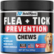 Avid Paws Natural Flea And Tick Prevention For Dogs - Dog Flea And Tick Treatment Chewable - Safe Flea Treatment Dogs Of All Breeds & Ages - Flea Chews For Dogs - Flea Pills For Dogs For Dog Flea & Tick Control