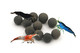 Awesome Aquatic Industries Betta & Shrimp Tourmaline Mineral Balls Aquarium Water Conditioner Over 30 Elements Improves Water Quality Ph Balance Health Color & Breeding (10 Pack Regular)
