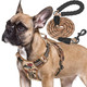 Beebiepet Heavy Duty Tactical Dog Harness For Large Dogs No Pull Adjustable Pet Harness Reflective Service Training Easy Control Pet Vest Military K9 Working Dog Harnesses-X- Large Pink Camo