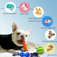 Beiker Dog Teething Chew Toys - 15 Pack Small Medium Breed Puppy Toy Variety Dogs Rope Chew Toys Bundle For Boredom Pet Interactive Squeaky Treat Dispensing Ball For Puppies