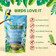 Bird Street Bistro Parrot Food - Parakeet & Cockatiel Food - Cooks In 3-15 Min W/Natural Grains Legumes Non-Gmo Fruits Vegetables & Health-Oriented Spices
