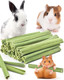 Bissap 25 Pcs Guinea Pigs Chew Sticks Natural Papaya Stems Bunny Chews Treats For Hamsters Chinchillas Small Animals Organic Molar Chewing Snack