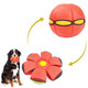 Bobcow Ufo Magic BallPortable Glowing Flying Toys Creative Fly Saucer Stomp Magic BallsDecompression Flying Flat Throw Disc Balls Toy For Childrens Outdoor Sports Kids