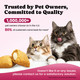 Buddycheer Glucosamine For Cats Cat Joint Supplement With Chondroitin Omega-3S & Green-Lipped Mussel Pain Relief Crunchy & Creamy Treats For Senior Cats Hip & Joint Mobility & Flexibility Support -450 Chews