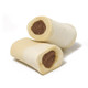 Cadet Stuffed Shin Bone Long-Lasting Dog Chew Bones For Aggressive Chewers High Protein Filled Bone Dental Chew For Dogs Peanut Butter Flavor Filling 5-6" For Large Dogs