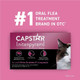Capstar Flea Treatment For Cats 2-25 Lbs (6 Doses) + Nextstar Flea And Tick Prevention For Cats Over 3.5 Lbs (1 Dose) Bundle