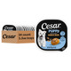 Cesar Puppy Classic Loaf In Sauce Wet Dog Food Chicken & Beef Recipe 3.5 Oz. Easy Peel Trays Dog Food Toppers 24 Count