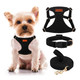 Chede No Pull Dog Harness- Lightweight Soft Adjustable Small Harness Collar And Leash Set Suitable For Cats Puppy Small And Medium-Sized Dog Outdoor Training And Running (Blue Xs)