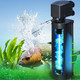 Coospider-Repta 158Gph Small Aquarium Filter Uv Sterilizer For Aquarium For 10-45 Gallon Tank Internal Pump For Turtle Betta Fish Tank Filter Silent 4-In-1 Green Killing Machine With Fish Tank Filters Deodorization