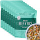 Crafted By Humans Loved By Dogs Portland Pet Food Company Fresh Dog Food Pouches - Human-Grade Topper Mix-Ins & Wet Pet Meals - Small & Large Breed Puppy & Senior Dogs - Gluten- Limited Ingredient Meal Toppers - 5 Pack Variety