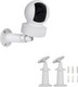2Pack Wall Mount Bracket Compatible with Kasa Indoor Pan/Tilt Smart Security Camera, 360 Degree Adjustable Security Mount Holder (Camera Not Included) 2Pack Wall Mount Bracket Compatible with Kasa Indoor Pan/Tilt Smart Security Camera, 360 Degree Adjustable Security Mount Holder (Camera Not Included)