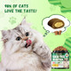 Cudory Flea And Tick Prevention For Cats 500 Crunchy & Creamy Chews Cat Flea Chewables With Skin & Coat Support Oral Supplement For All Breeds & Ages Natural Chicken Flavor