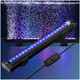 Datoo Submersible Aquarium Light 6Inch Fish Tank Light Bubbler Wall With Air Bubble Hole Ip68 Waterproof Color Changing Led Light For Freshwater And Saltwater Aquariums Fish Tanks