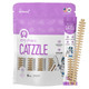 Dr.Petra Catzzle Cat Treats Dental Chews For Indoor Cats Cat Teeth Cleaning Dental Care Snacks - Hairball Control (Salmon Flavor) 5 Sticks (1.25 Oz.)