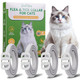 Drflito 4 Pack Natural Flea Collar For Cats 8 Months Long-Lasting Protection Waterproof Cat Flea Collar Adjustable Cat Flea And Tick For Kittens & Adult Cats