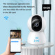 2K Baby Monitor Camera with Phone App, 5G WiFi Security Camera Indoor, 4MP 360 PTZ Home Camera for Pet, Color Night Vision 2K Baby Monitor Camera with Phone App, 5G WiFi Security Camera Indoor, 4MP 360 PTZ Home Camera for Pet, Color Night Vision