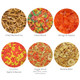 Exotic Nutrition Treat Assortment 6 Pack - Pet Treat With Mix Of Dried Fruits Dried Insects & Other Crunchies - For Sugar Gliders Hedgehogs Squirrels Rabbits Marmosets Rats Hamsters - Sample Variety