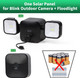 Solar Panel for Blink Outdoor 4 /(3rd Gen) Floodlight + Blink Outdoor Camera,16.5Ft/5m Weatherproof Cable Power Your Blink Floodlight Camera Continuously (Floodlight & Camera NOT Included) Solar Panel for Blink Outdoor 4 /(3rd Gen) Floodlight + Blink Outdoor Camera,16.5Ft/5m Weatherproof Cable Power Your Blink Floodlight Camera Continuously (Floodlight & Camera NOT Included)