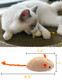 Fashion'S Talk Cat Mice Toy 18-Pack Plush Catnip-Filled Mice Toys For Indoor Cats - Realistic Design 9 Assorted Colors 2 Of Each Value Pack