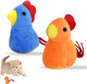 Ff Union Catnip Cat Toy 2 Pack Chicken Bird Interactive Chew Kicker Toys Cat Toys For Indoor Cats Boredom Relief Kitten Exercise Soft Durable For All Breed
