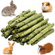 Fhiny Rabbit Chew Toys 50G Natural Mulberry Leaf Crispy Rolls Small Animal Molar Snacks Chinchilla Sticks Guinea Pig Chews For Teeth Dental Care For Bunny Guinea Pig Chinchilla Hamster Gerbil