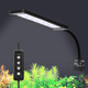 Fishkeeper Clip On Aquarium Led Light 24/7 Mode Full Spectrum Fish Tank Light With Timer Adjustable 8 Color / 5 Brightness Simulate Sunrise-Day-Sunset-Moon For 7.87-12.99 Inch Planted Tank 9W