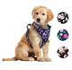 Foxyep No Pull Dog Vest Harness For Medium Dogs With Easy Control Handle Reflective Strap For Puppy WalkingTraining No-Choke Breathable Cute Dog Harness(Xsmall Pink Rose)