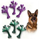 Frienhund Indestructible Tough Dog Toys For Aggressive Chewers - 2 Pack Beef Flavored Chew Bone For Large Dogs 20-90 Lbs Long Lasting & Keep Them Busy (Xl Cactus)