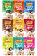 Friskies Party Mix Crunch Variety Pack (9 Flavors) - Wild West Morning Munch Mixed Grill Picnic Beachside Cheezy Craze Original California Dreamin' And Meow Luau