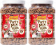 Friskies Purinanatural Cat Treats Party Mix Natural Yums With Real Salmon And Added Vitamins Minerals And Nutrients - 20 Oz. Canister