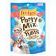 Friskies Purinanatural Cat Treats Party Mix Natural Yums With Wild Caught Tuna And Added Vitamins Minerals And Nutrients - 20 Oz. Canister