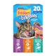 Friskies Purinalil Lickables With Chicken With Tuna Or With Ocean Whitefish Variety Pack Lickable Cat Treats - 10 Oz. (Pack Of 20)