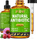 Golden Paw Pet Antibiotics For Cats Dogs Rabbits Works Well As Fish Poultry Reptile Turtle & Chicken Antibiotics Helps With Utis Allergies Runny Nose Herbal Supplement For Digestive Support 2 Oz