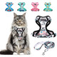 Halypet Cat Harness And Leash Set[Max Safety 4Th-Gen] Cute Escape Proof Vest Harness For Girl&Boy Cat Walking Comfortable Adjustable Leash And Reflective Strips For Outdoor Kitten M Pink Unicorn