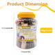 Hamiledyi Rabbit Chew Toys 450G/15.8Oz Natural Timothy Grass Molar Cakes Guinea Pig Apple Sticks Sweet Bamboo Handmade Treat For Bunny Hamster Chinchilla Squirrel