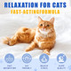 Hanlisee Cat Melatonin Melatonin For Cats Cat Sleep Supports Helps To Support Restful Sleep For Your Cat - Cat Sleep Aid - Anxiety Relief For Cats Separation Anxiety