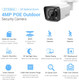 VIKYLIN 4MP IP Bullet Camera PoE Security Camera with 5X Optical Zoom 2.7mm~13.5mm Motorized Lens, 262ft IR Night Vision,128GB SD Card Slot, IP67 Waterproof VIKYLIN 4MP IP Bullet Camera PoE Security Camera with 5X Optical Zoom 2.7mm~13.5mm Motorized Lens, 262ft IR Night Vision,128GB SD Card Slot, IP67 Waterproof