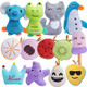 Hdmotu Pack Of 26 Soft Small Medium Dog Squeaky ToysCute Puppy Favorite Comfortable Squeakers ToyMulticolored For Puppy