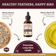 Hemp Well Organic Bird Hemp Oil 2 Ounces. Parrot Parakeet Cockatiel And All Birds For Supporting Health Feather Plucking Destructive Behavior Reduction Immune Support And Relaxation.