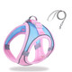 Hipvmes Cat Harness And Leash Set Soft Adjustable Escape Proof Cat Leash Breathable Comfortable Vest Easy To Wear Kitten/Small Dogs Harness For Outdoor Walking