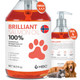 Hofseth Biocare Brilliant Norwegian Salmon Oil For Dogs Cats Horse Ferret - Pure Omega 3 6 & 9 Fish Oil Food Treats Supplement For Natural Coat Immune Support Itchy Skin Joint & Brain Health - 2X16.9 Oz
