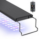 Hygger Aquarium Led Light Fish Tank Full Spectrum Lighting With 24/7 Day-Night Cycle Mode & Auto On/Off Timer 7 Colors Options Dimmable Extendable Bracket For 1218Inch Freshwater Plant Tank