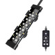 Hygger Submersible Led Aquarium Light 8W 7 In 24/7 Mode Fish Tank Light With 5 Rows Beads With Timer 9 Colors And Adjustable Brightness Full Spectrum Ip68 Waterproof Light For Fish Tank 8-17 Inch
