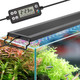 Hygger Auto On Off Led Aquarium Light Full Spectrum Fish Tank Light With Lcd Monitor 24/7 Lighting Cycle 7 Colors Adjustable Timer Ip68 Waterproof 3 Modes For 24"-30" Freshwater Planted Tank