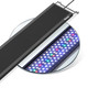 Hygger Sun Moon Led Aquarium Light Full Spectrum Fish Tank Light Day-Night Dual Timer Adjustable 6 Timer 10 Brightness 8 Colors For Planted Freshwater Tank (16W For 1218In Long Tank)