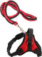 Hzongmingzt No Pull Medium/Small Dog Harness And Lead Set Puppy Harness Adjustable Soft Breathable With 130Cm Dog Leash For Outdoor Walking Training (Small)