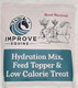 Improve Equine Low Calorie Hydration Feed Topper & Treat Safe No Electrolyte/Salt For Daily Intake No Sugar Added (Travel Pouch (8 Servings) Basic Batch - Pumpkin Cinnamon & Oat)