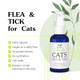 Isabella'S Clearly Cats Ticks And Fleas Product With Rosemary And Lavender Topical Spray For Cats. Smells Great. Made In Usa.